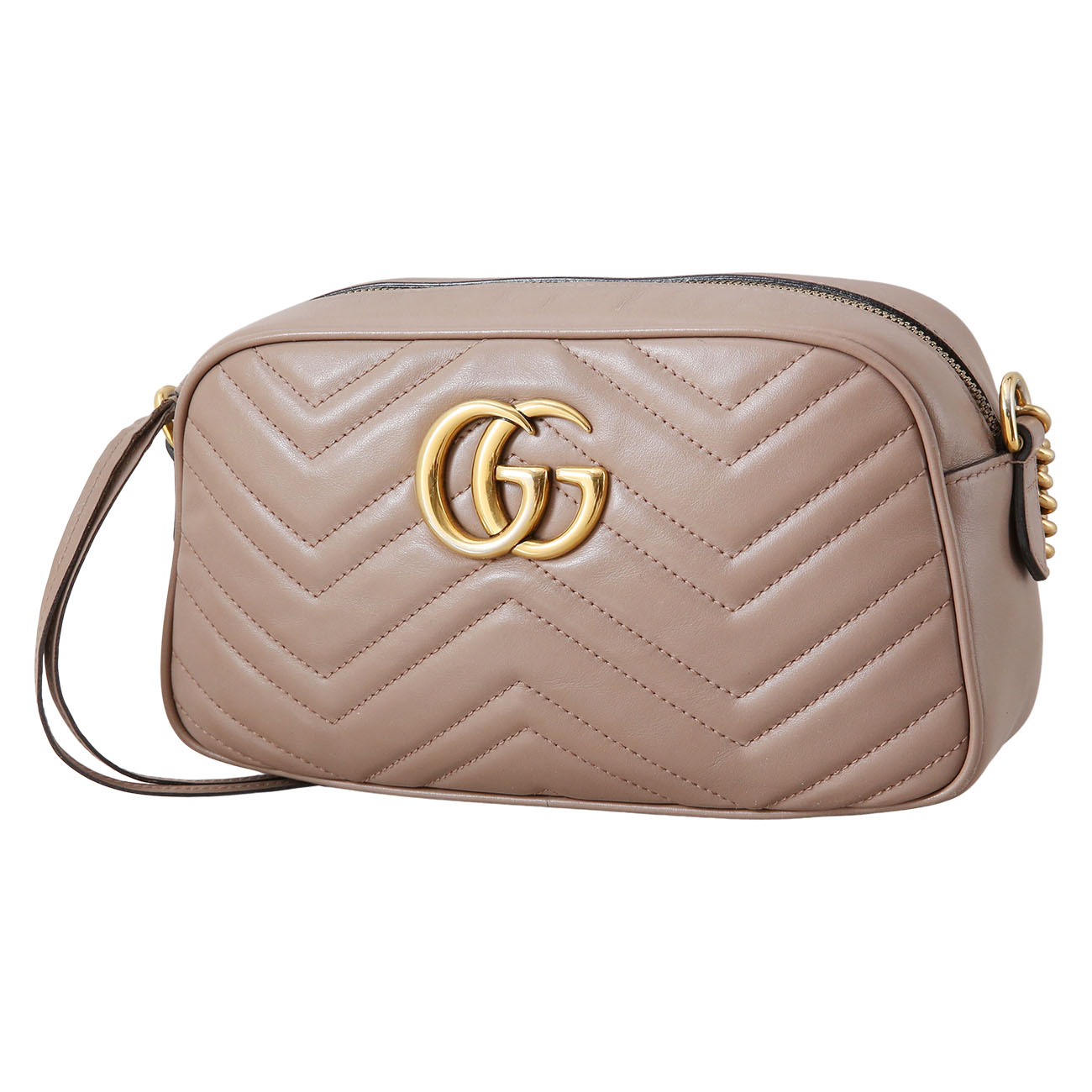 GUCCI(USED)구찌 447632 GG마몽 마틀라세 스몰 카메라백