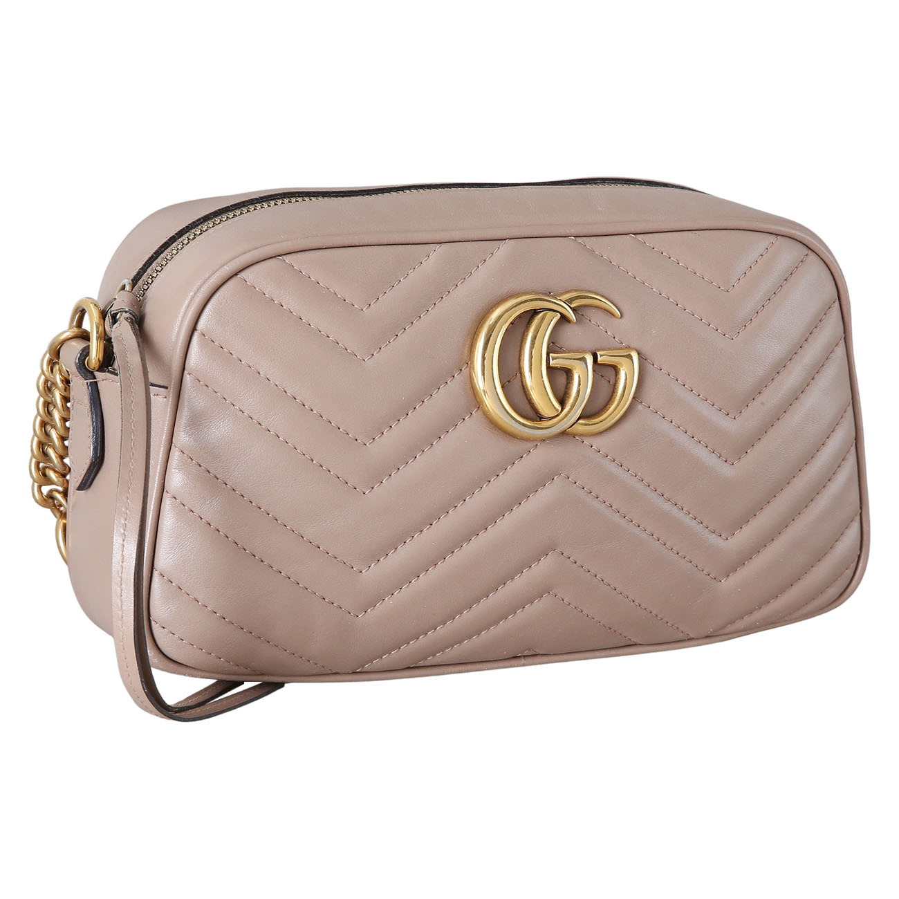 GUCCI(USED)구찌 447632 GG마몽 마틀라세 스몰 카메라백