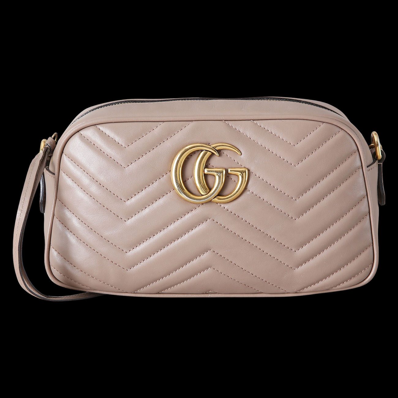 GUCCI(USED)구찌 447632 GG마몽 마틀라세 스몰 카메라백