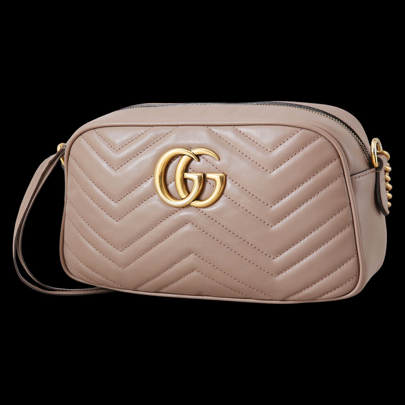 GUCCI(USED)구찌 447632 GG마몽 마틀라세 스몰 카메라백