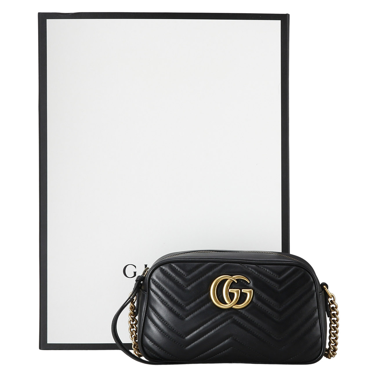 GUCCI(USED)구찌 447632 GG마몽 마틀라세 카메라백