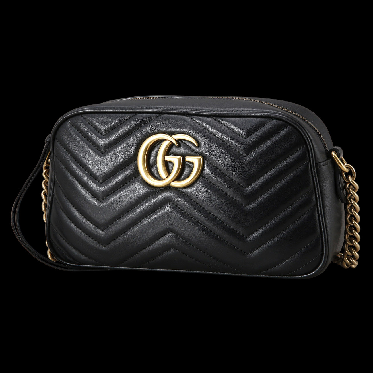 GUCCI(USED)구찌 447632 GG마몽 마틀라세 카메라백