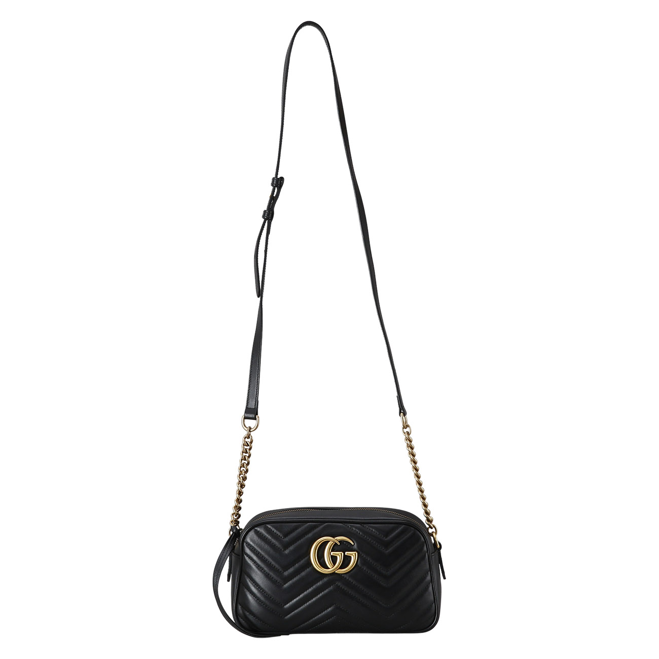 GUCCI(USED)구찌 447632 GG마몽 마틀라세 카메라백