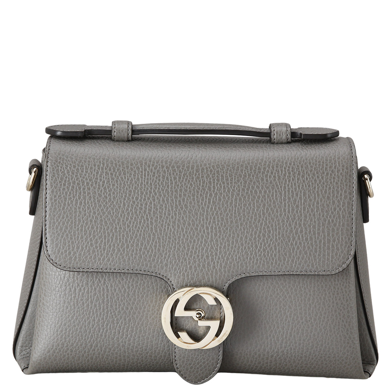 GUCCI(USED)구찌 510302 인터로킹 탑 핸들 체인백