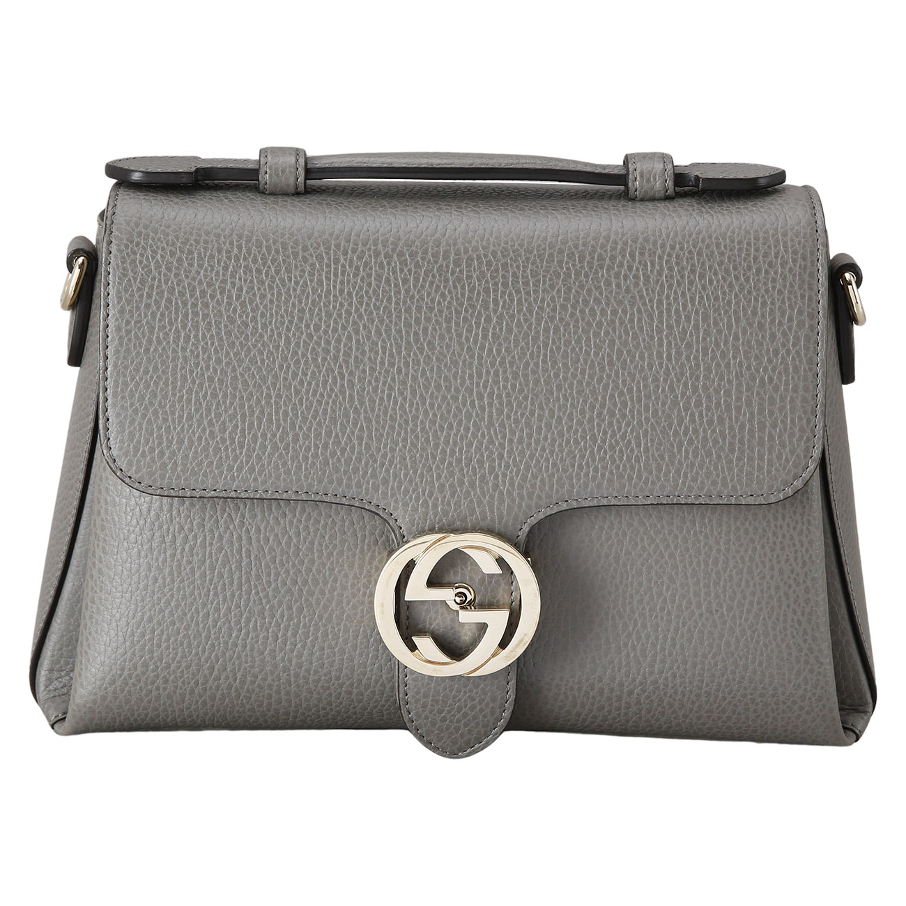 GUCCI(USED)구찌 510302 인터로킹 탑 핸들 체인백