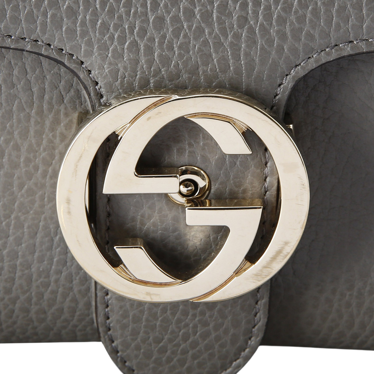 GUCCI(USED)구찌 510302 인터로킹 탑 핸들 체인백