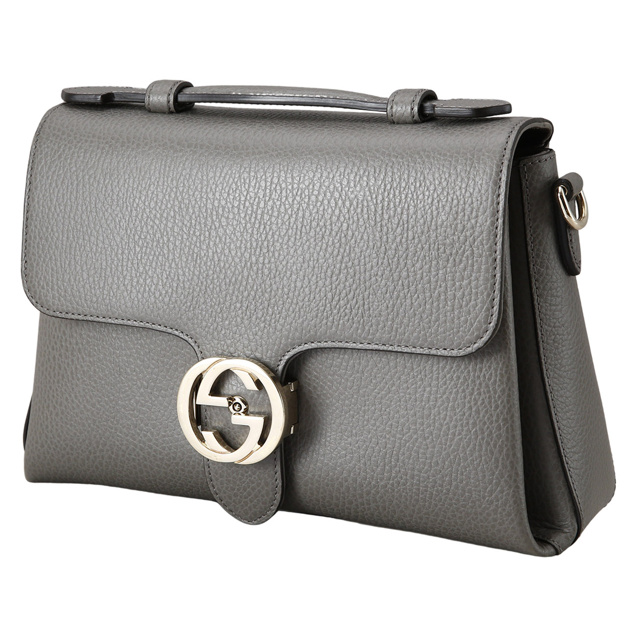 GUCCI(USED)구찌 510302 인터로킹 탑 핸들 체인백
