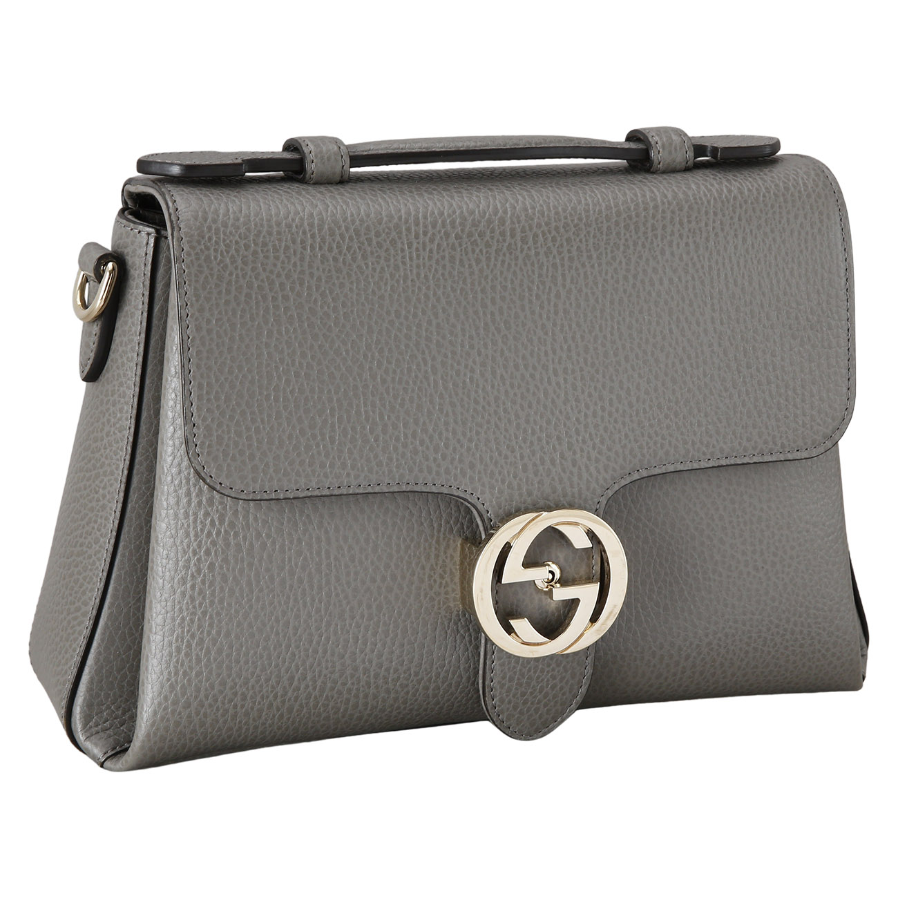 GUCCI(USED)구찌 510302 인터로킹 탑 핸들 체인백