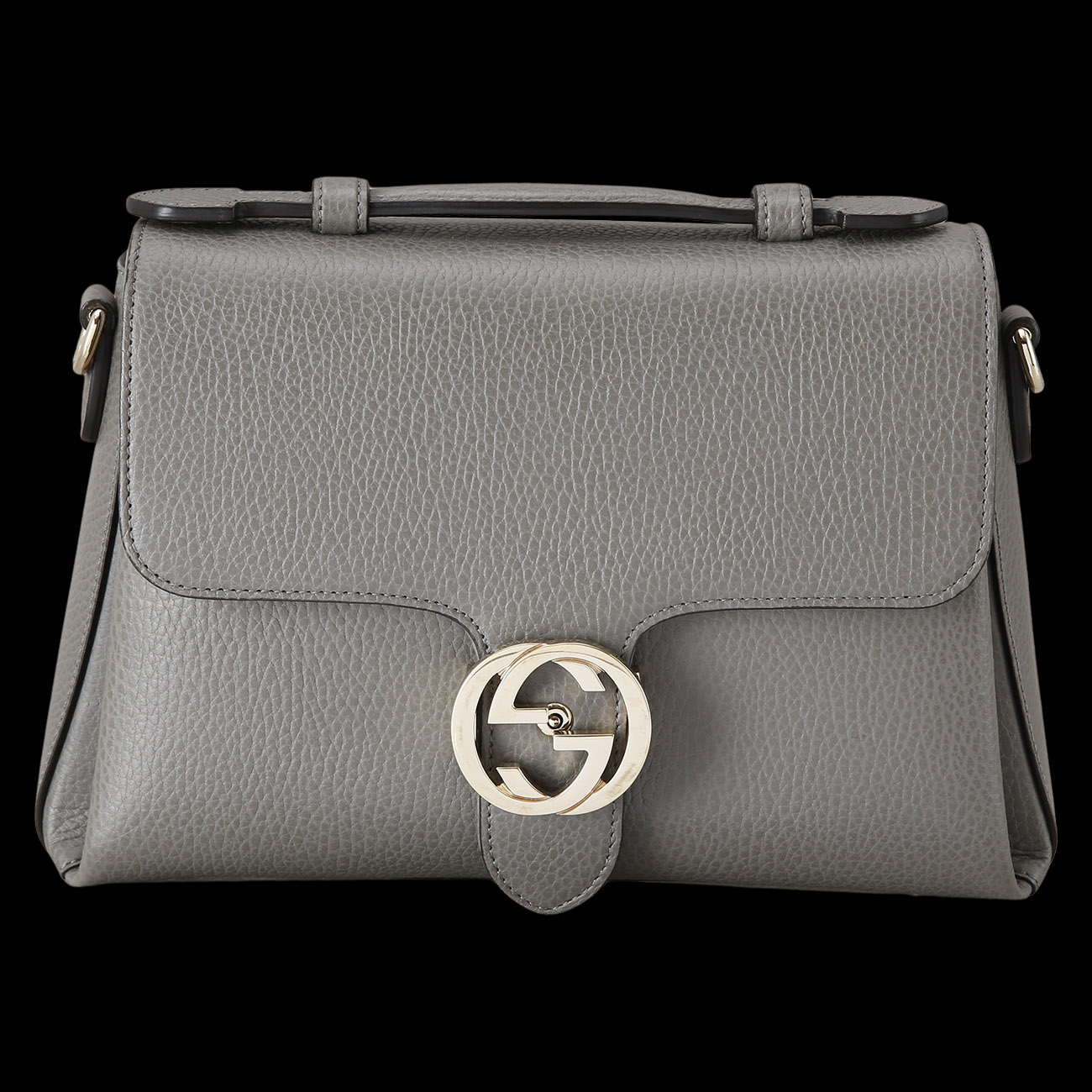 GUCCI(USED)구찌 510302 인터로킹 탑 핸들 체인백