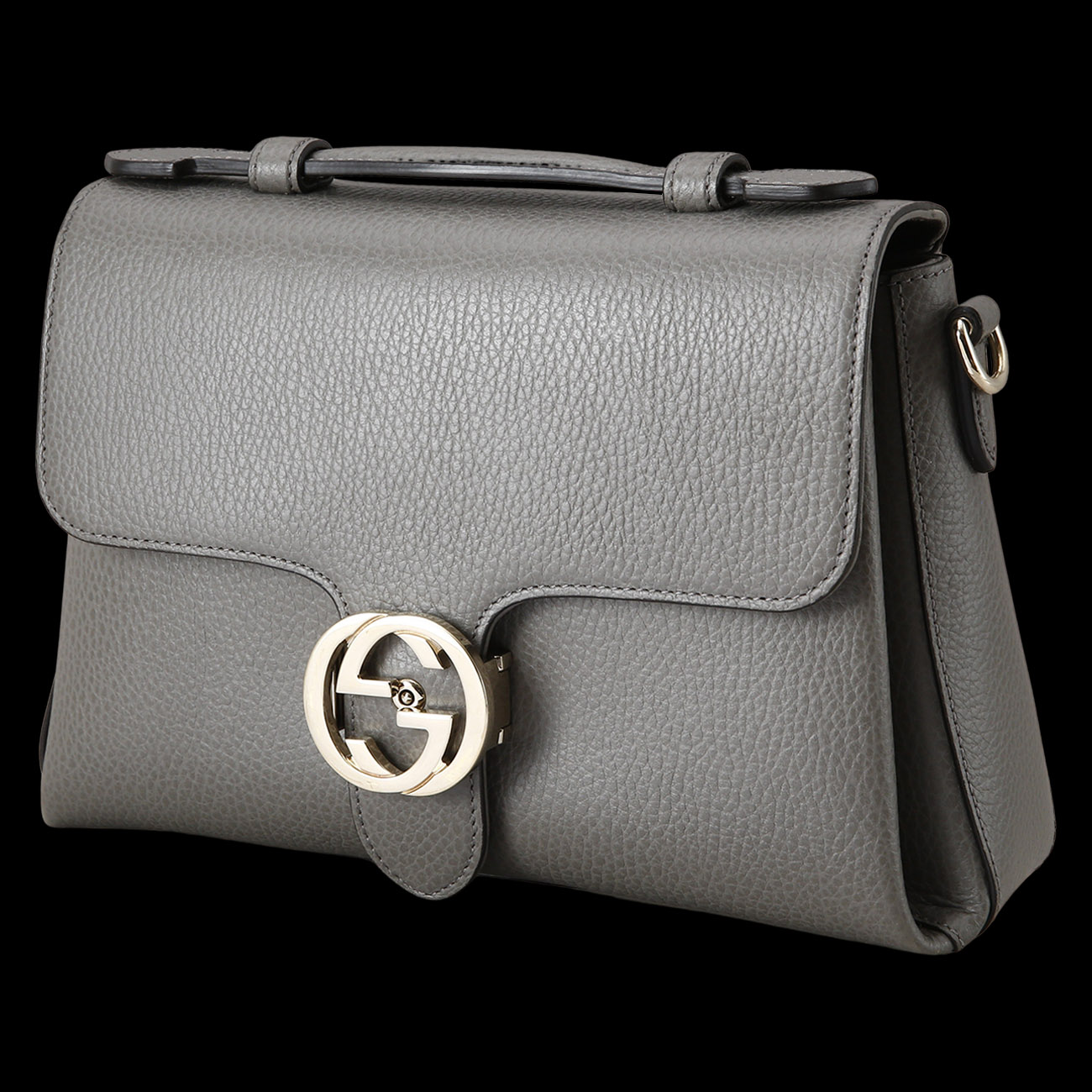 GUCCI(USED)구찌 510302 인터로킹 탑 핸들 체인백