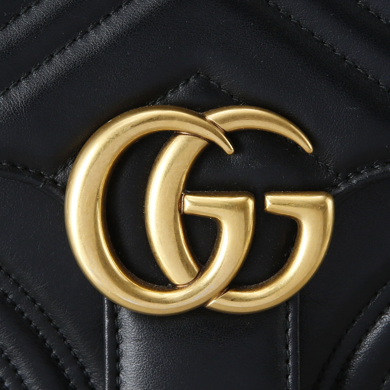 GUCCI(USED)구찌 498110 GG마몽 마틀라세 탑 핸들백
