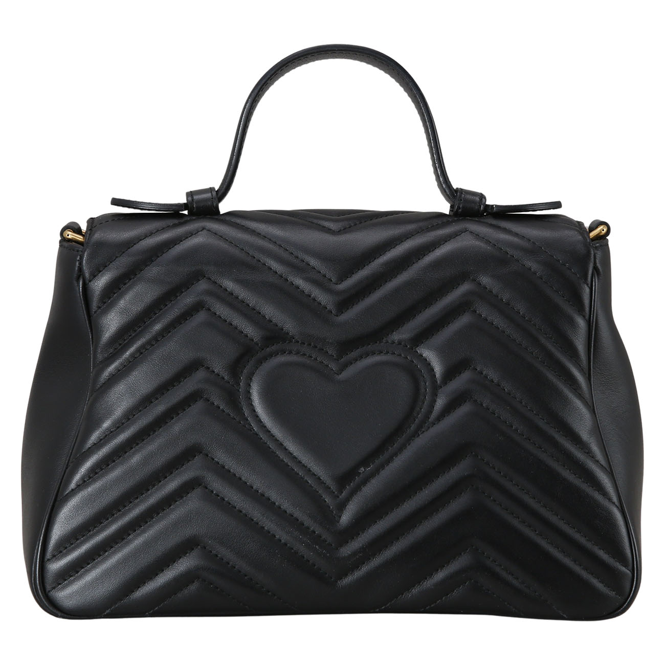 GUCCI(USED)구찌 498110 GG마몽 마틀라세 탑 핸들백