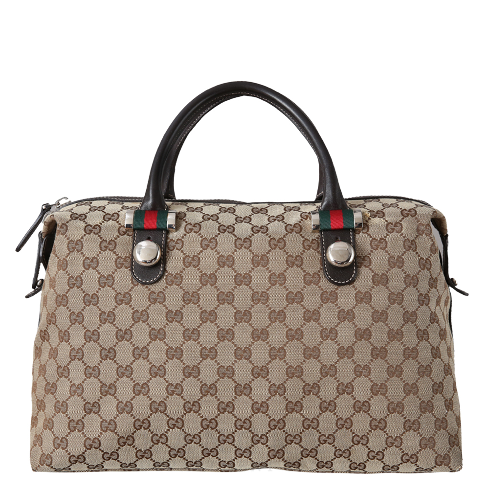 GUCCI(USED)구찌&lrm; 232972 볼 보스톤 백