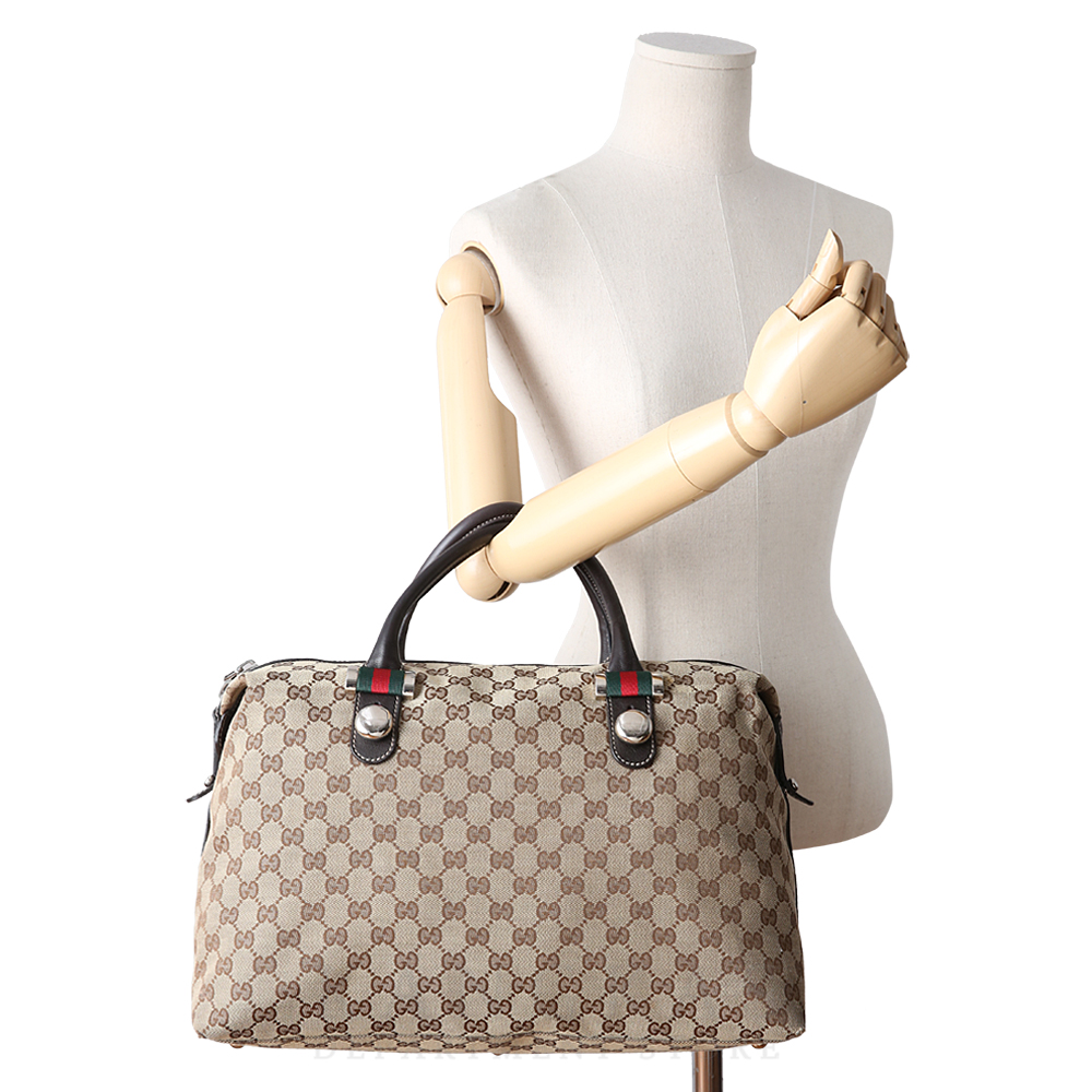 GUCCI(USED)구찌&lrm; 232972 볼 보스톤 백