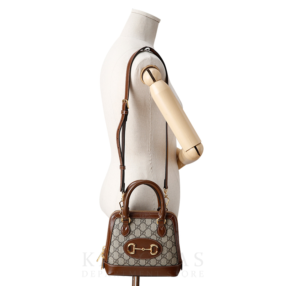 GUCCI(USED)구찌 640716 홀스빗 1955 미니 탑 핸들백