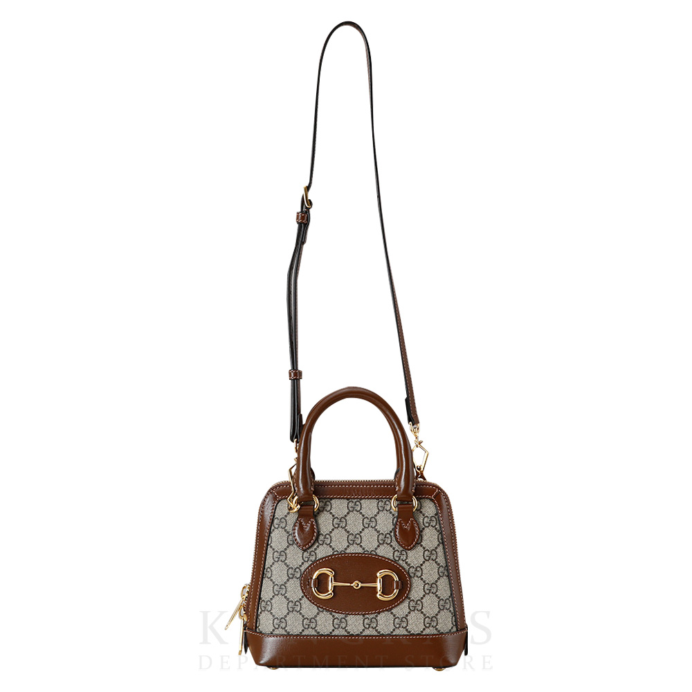 GUCCI(USED)구찌 640716 홀스빗 1955 미니 탑 핸들백