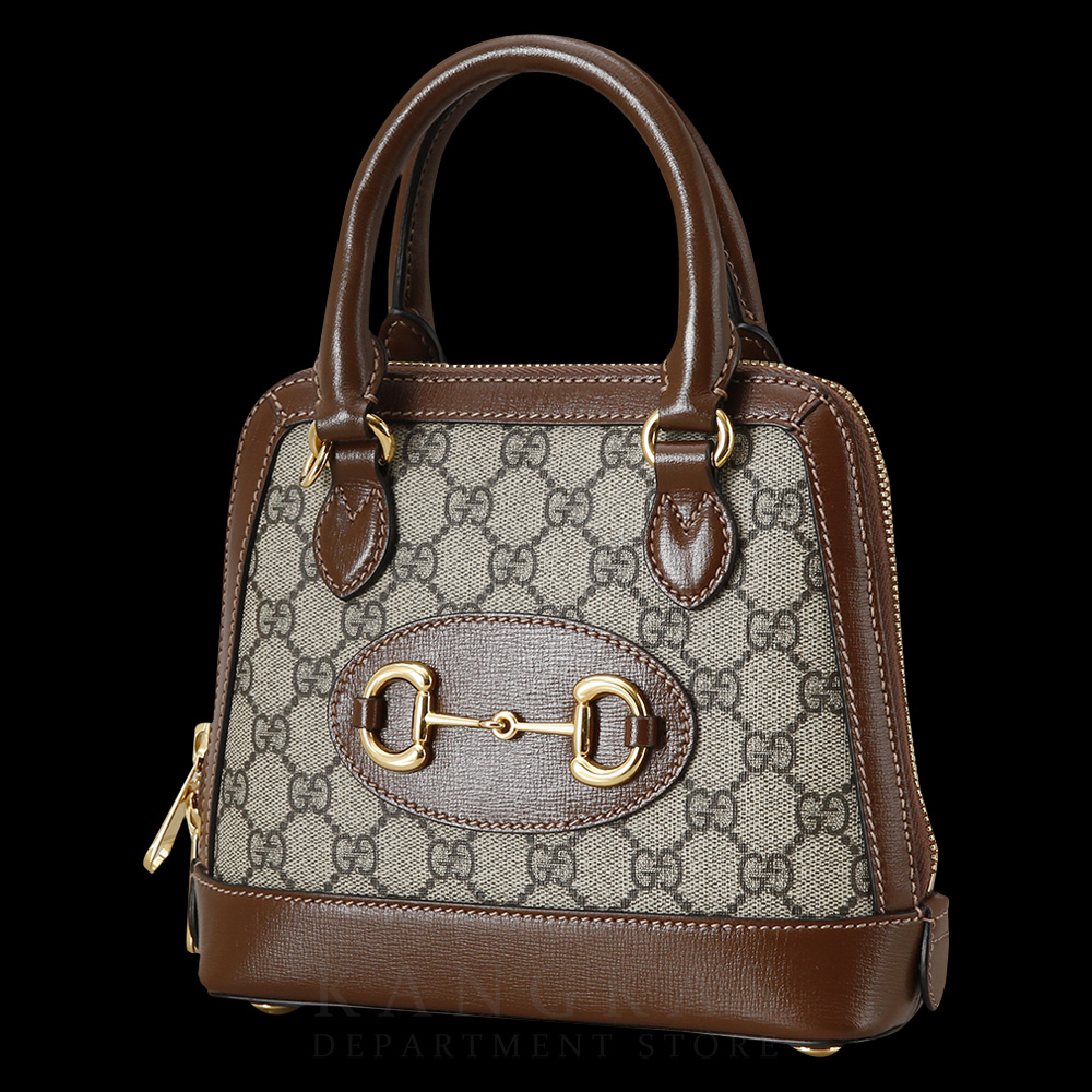 GUCCI(USED)구찌 640716 홀스빗 1955 미니 탑 핸들백