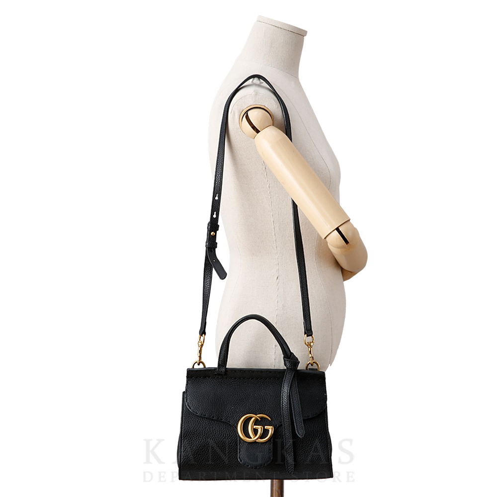 GUCCI(USED)구찌 442622 GG마몽 미니 탑 핸들백
