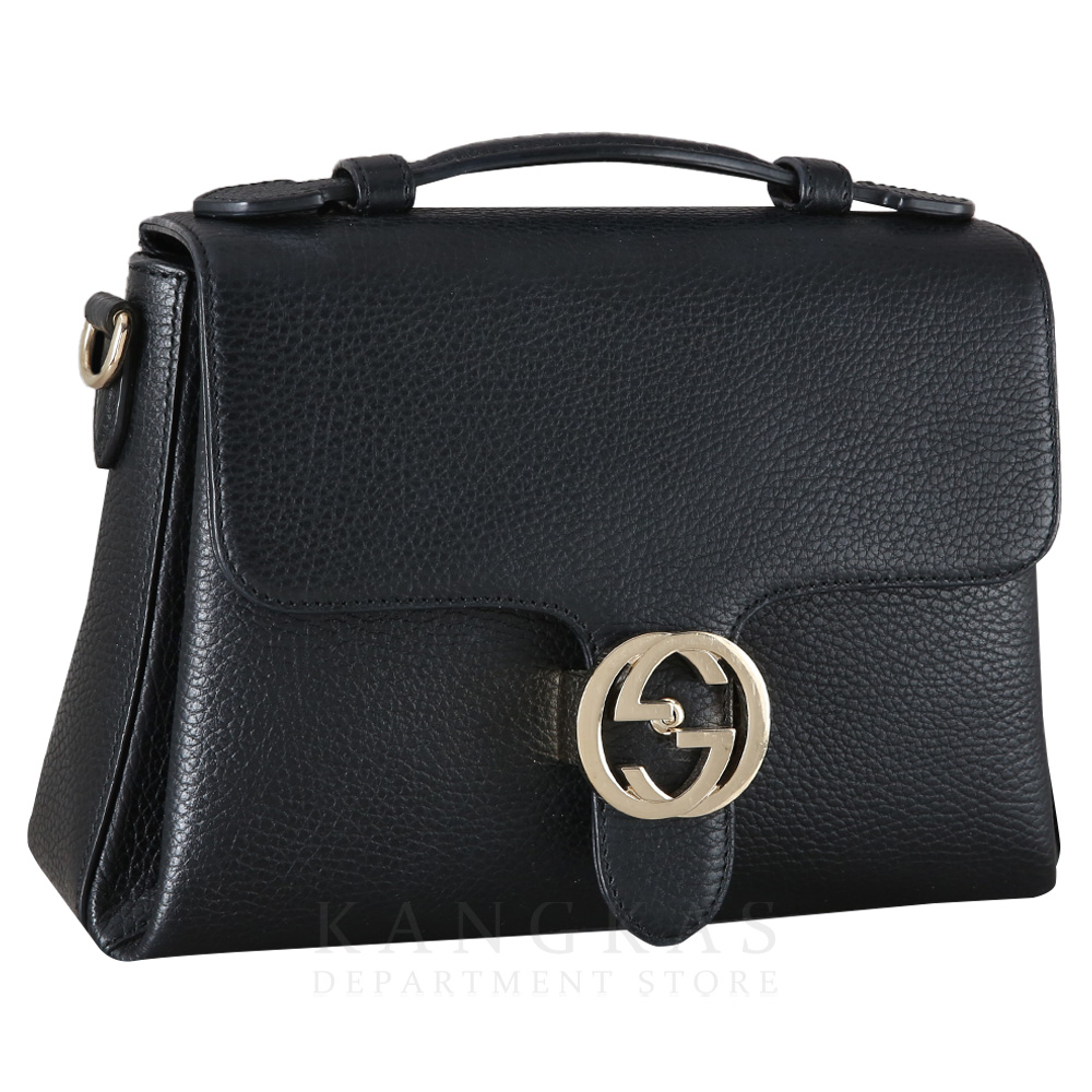 GUCCI(USED)구찌 510302 인터로킹 탑 핸들 체인백