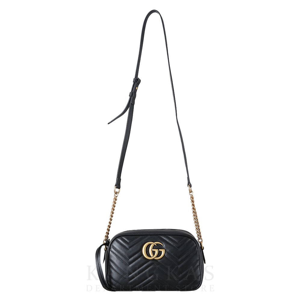 GUCCI(USED)구찌 447632 GG마몽 마틀라세 스몰 카메라백