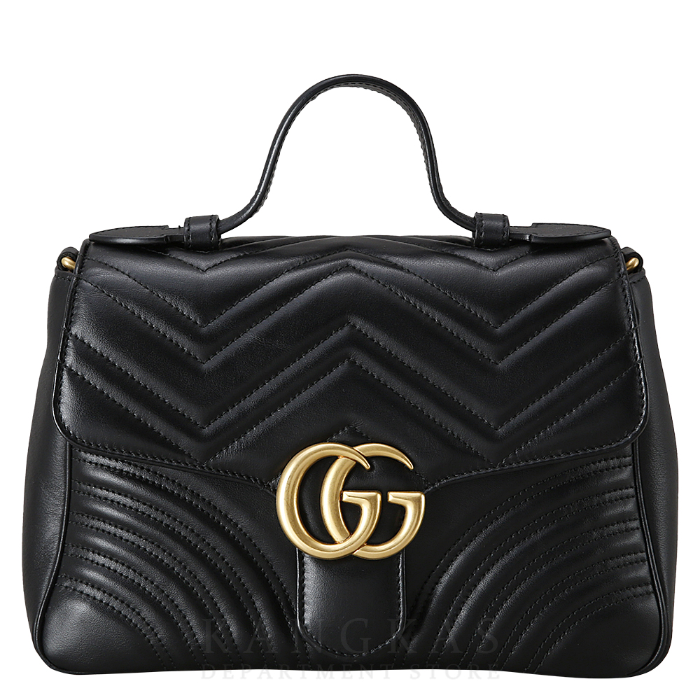 GUCCI(USED)구찌 498110 GG마몽 마틀라세 탑 핸들백