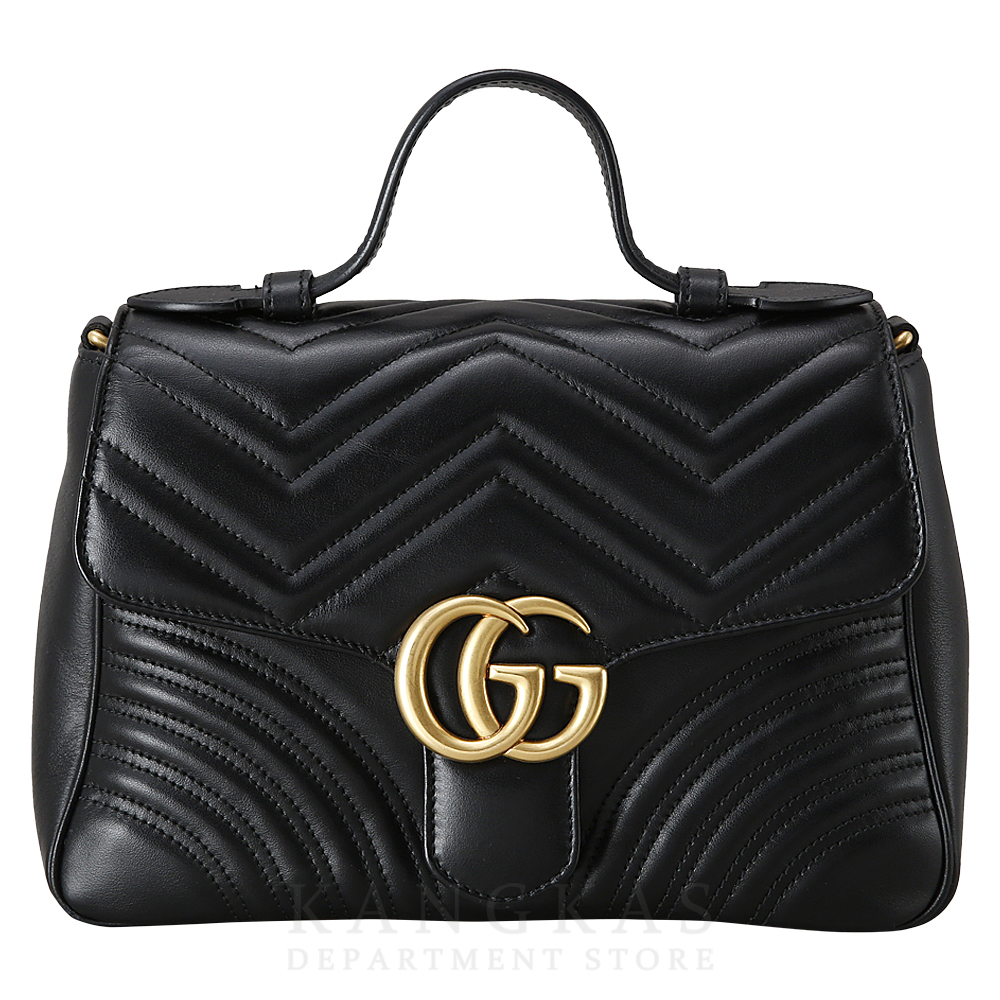 GUCCI(USED)구찌 498110 GG마몽 마틀라세 탑 핸들백