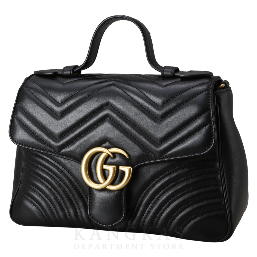GUCCI(USED)구찌 498110 GG마몽 마틀라세 탑 핸들백