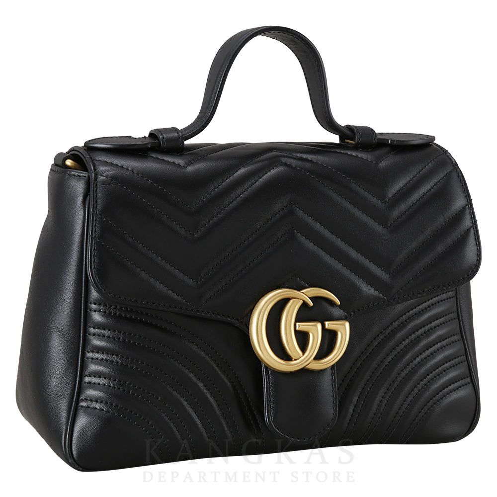GUCCI(USED)구찌 498110 GG마몽 마틀라세 탑 핸들백