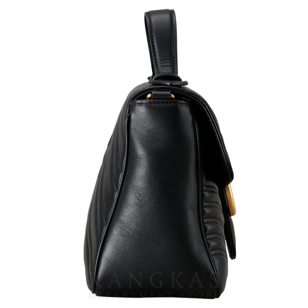 GUCCI(USED)구찌 498110 GG마몽 마틀라세 탑 핸들백