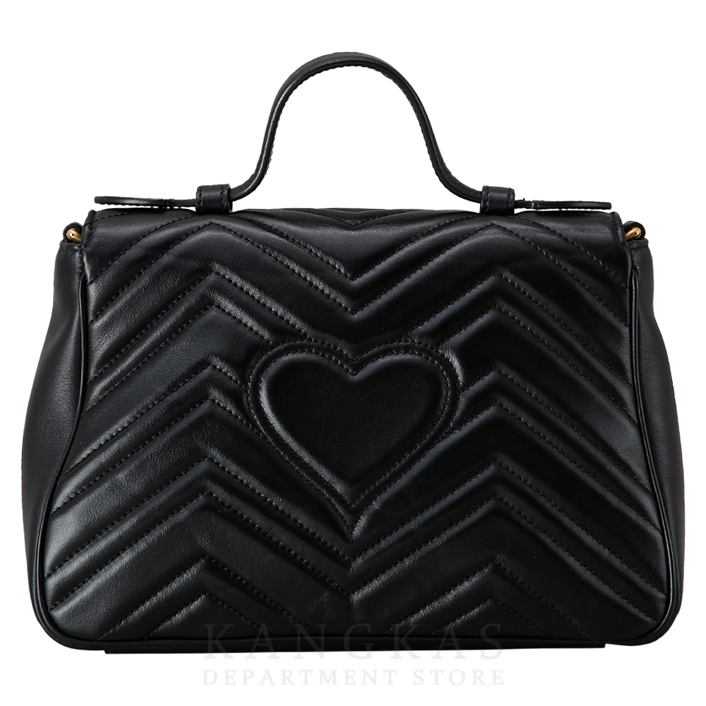 GUCCI(USED)구찌 498110 GG마몽 마틀라세 탑 핸들백
