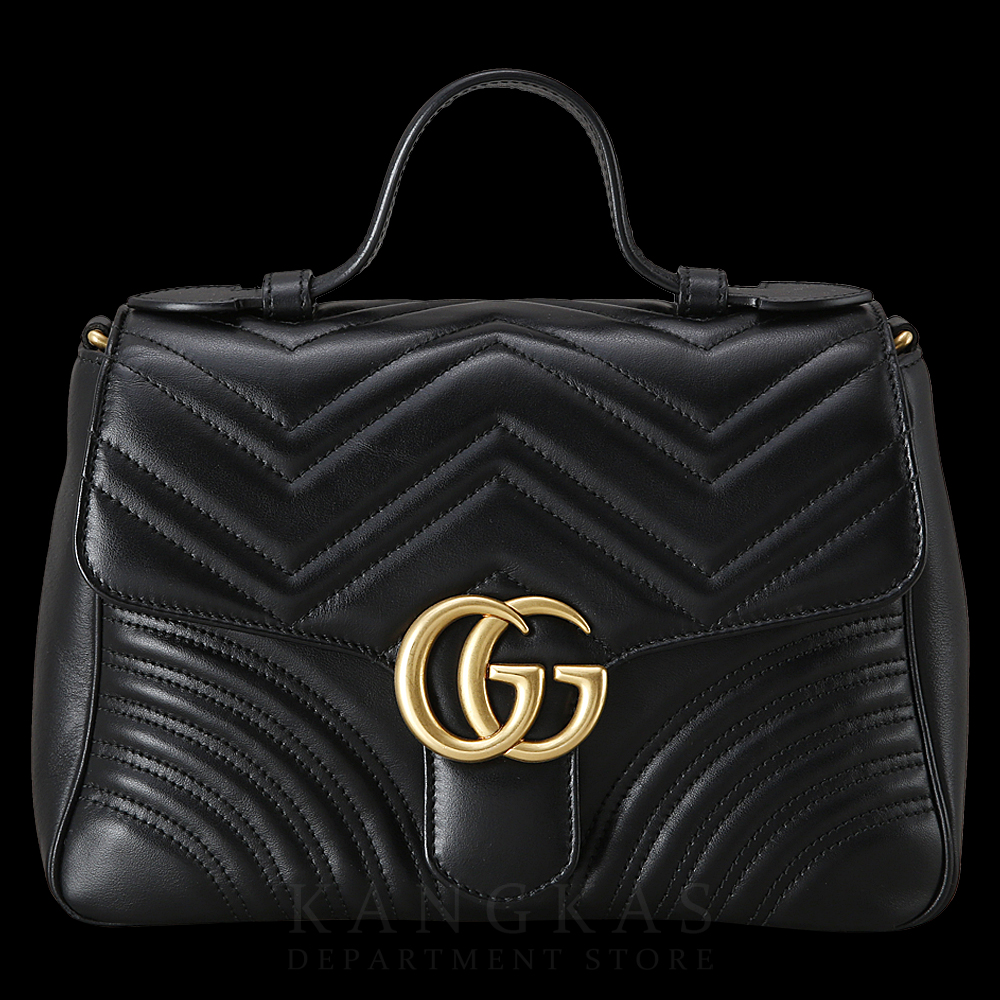 GUCCI(USED)구찌 498110 GG마몽 마틀라세 탑 핸들백