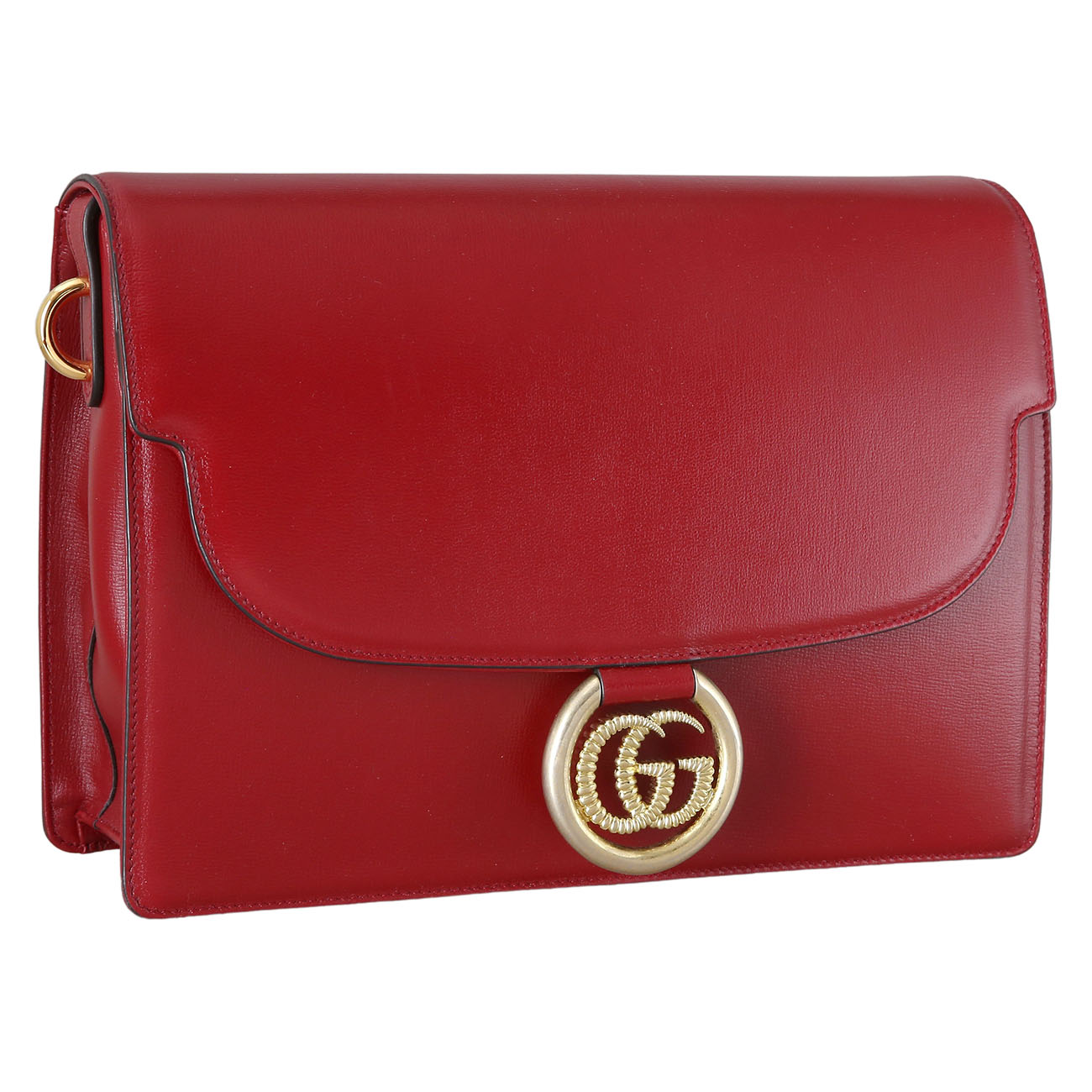 GUCCI(USED)구찌 589471 GG링 레더 숄더백