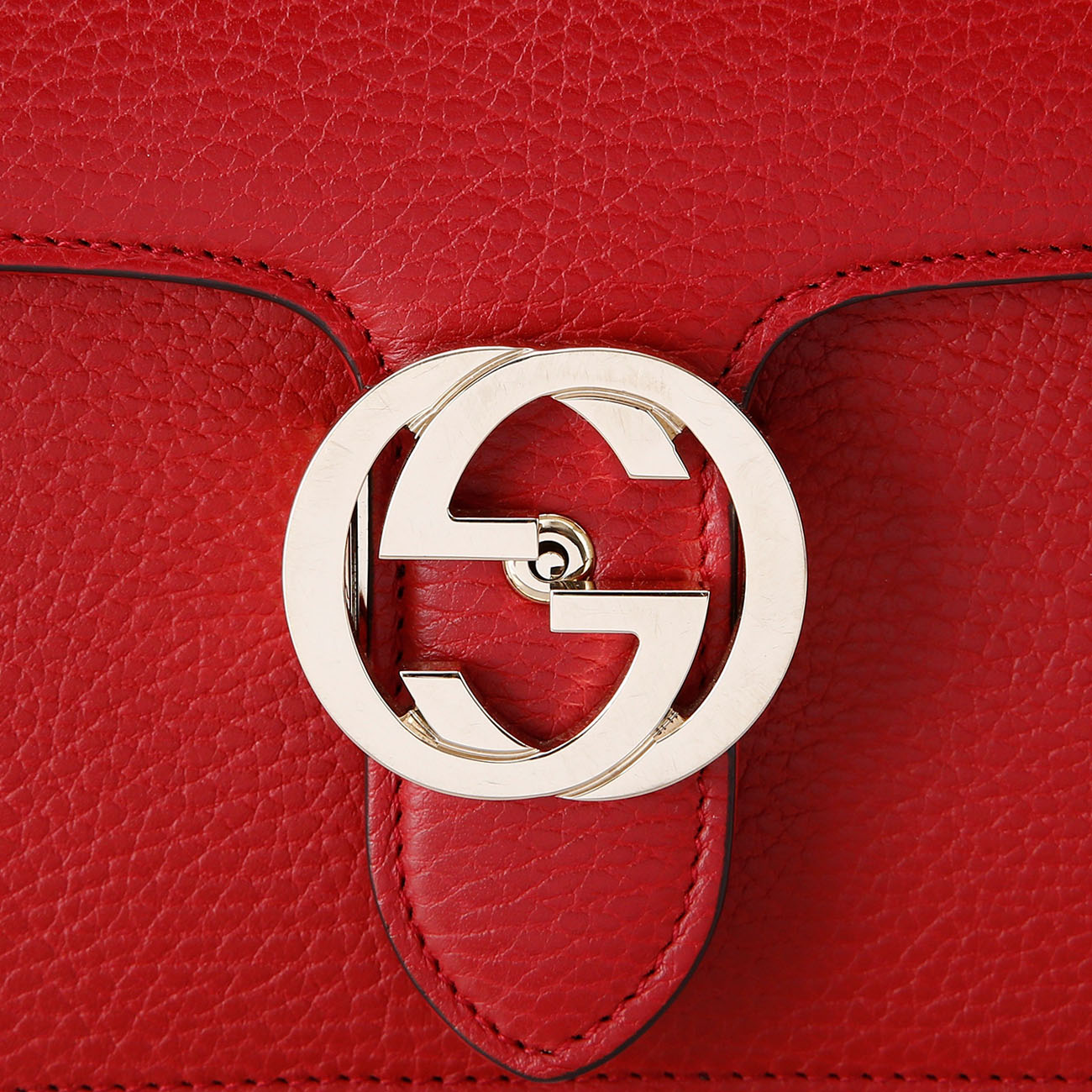 GUCCI(USED)구찌 510304 인터로킹 GG 체인백