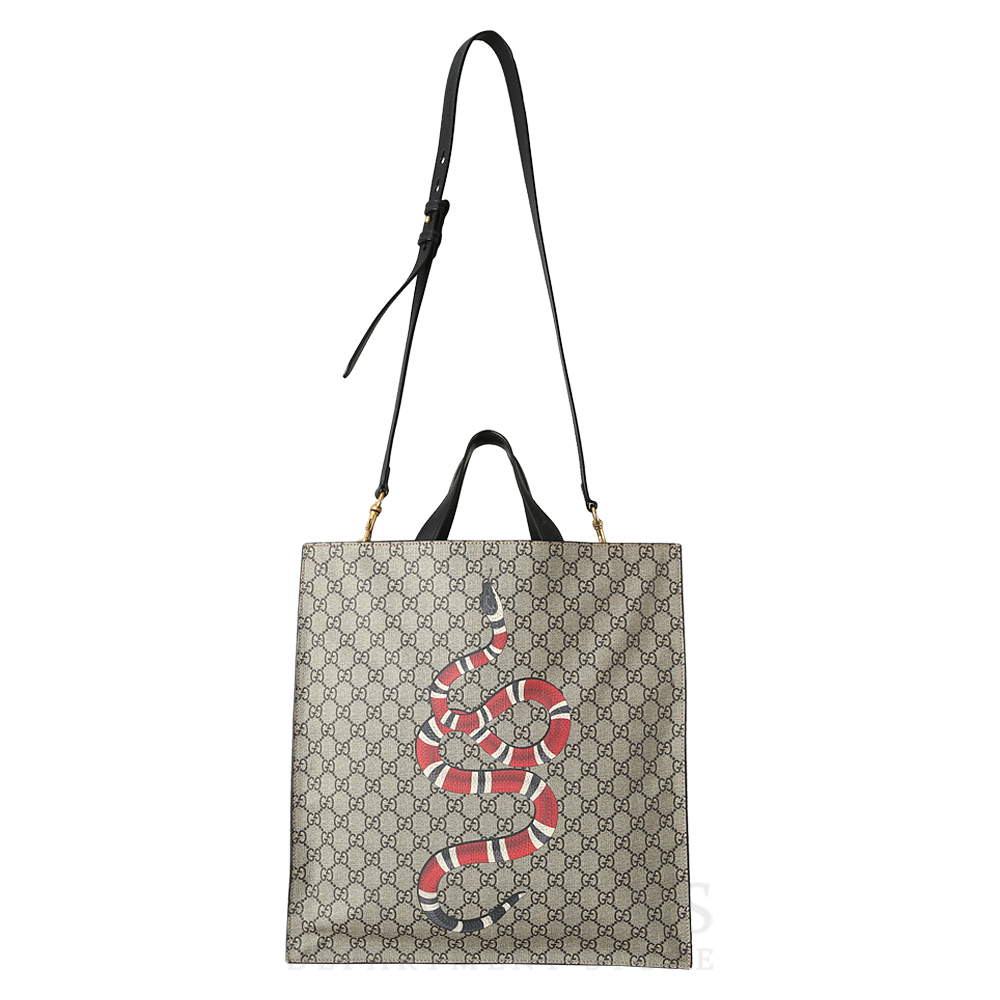 GUCCI(USED)구찌 450950 GG수프림 토트겸 숄더백