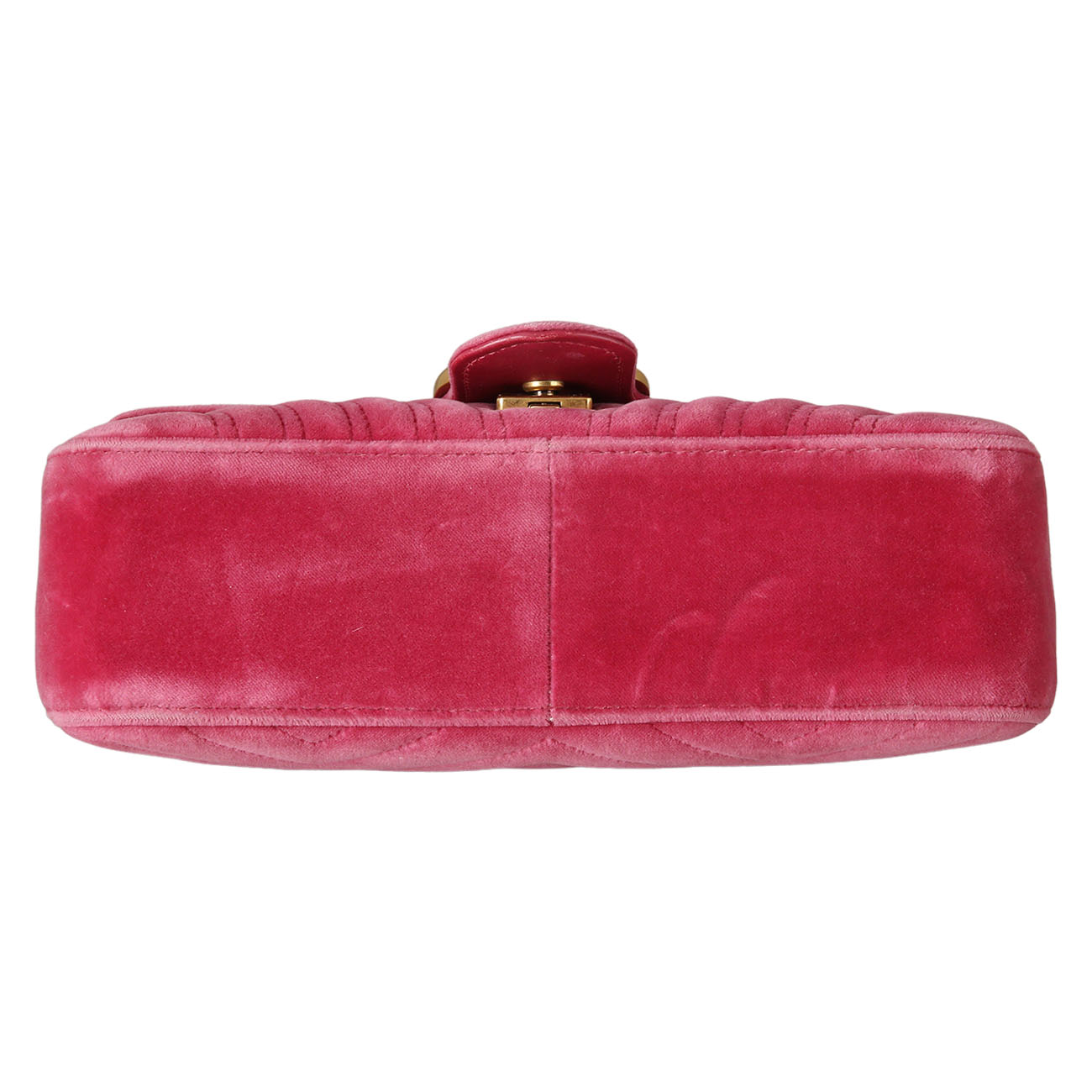 GUCCI(USED)구찌 443497 GG마몽 스웨이드 체인 숄더백