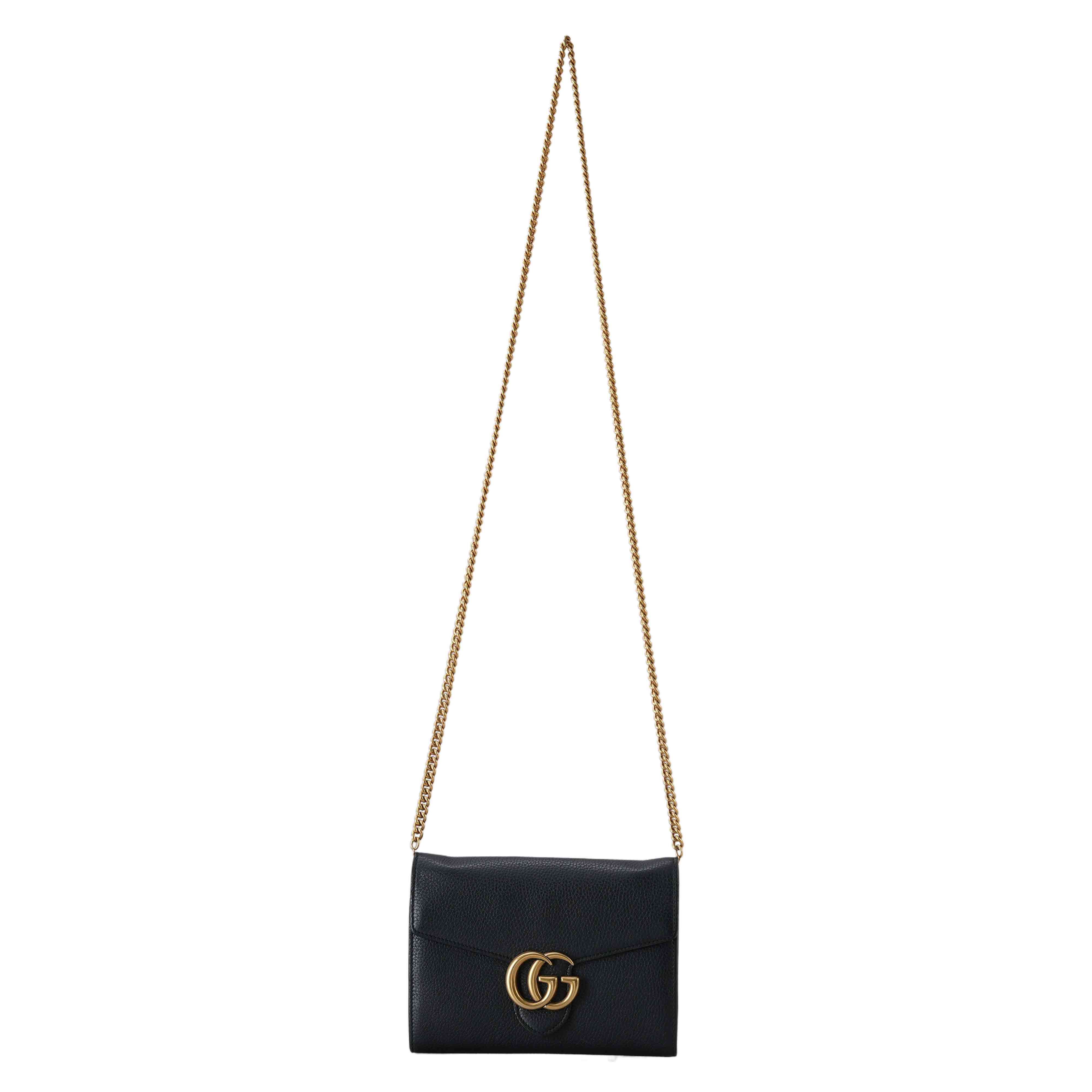 GUCCI(USED)구찌 401232 GG마몽 체인 크로스백