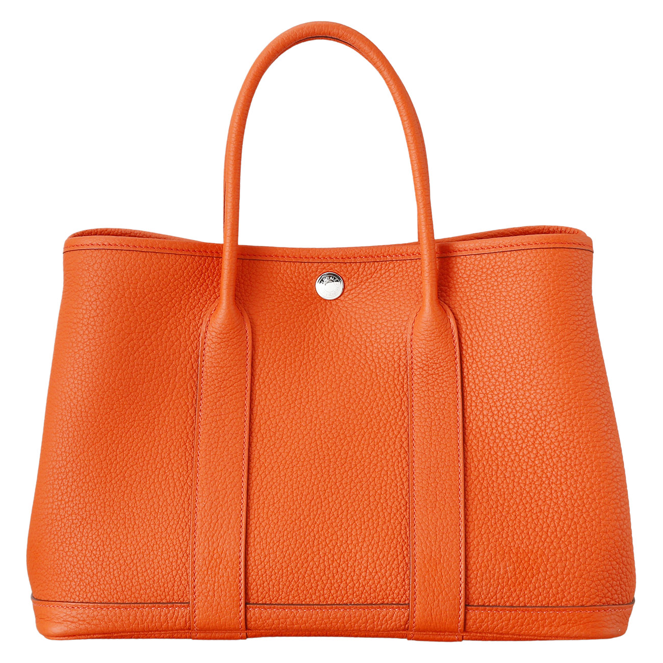 HERMES(USED)에르메스 레더 가든파티30