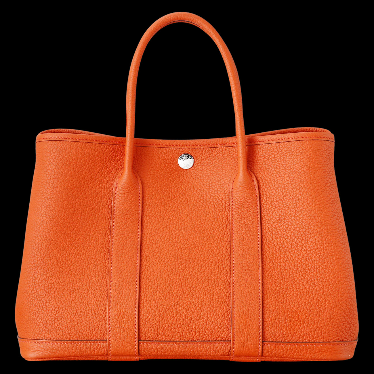 HERMES(USED)에르메스 레더 가든파티30