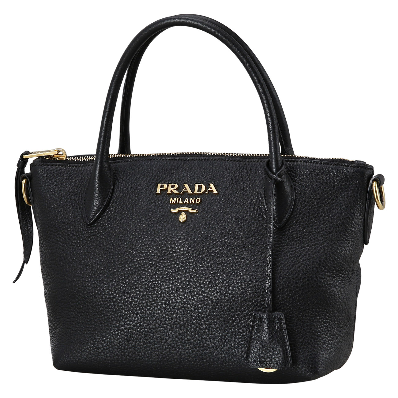 PRADA(USED)K프라다 1BA111 비텔로 다이노 탑 핸들백