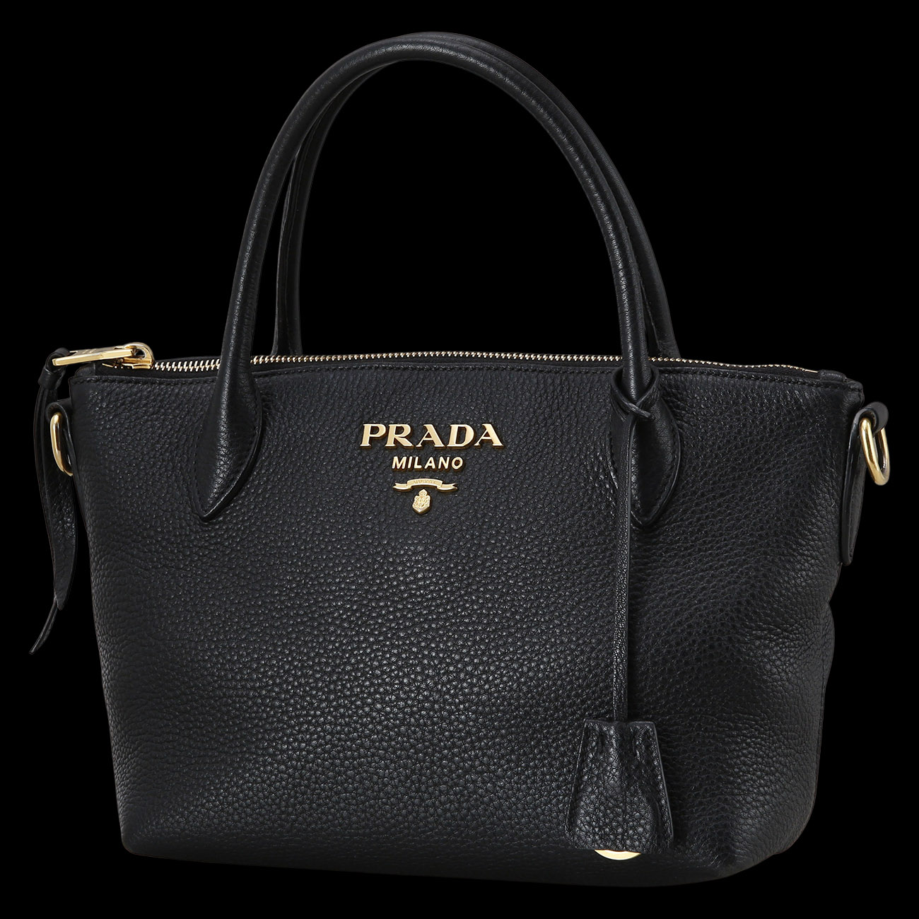 PRADA(USED)K프라다 1BA111 비텔로 다이노 탑 핸들백
