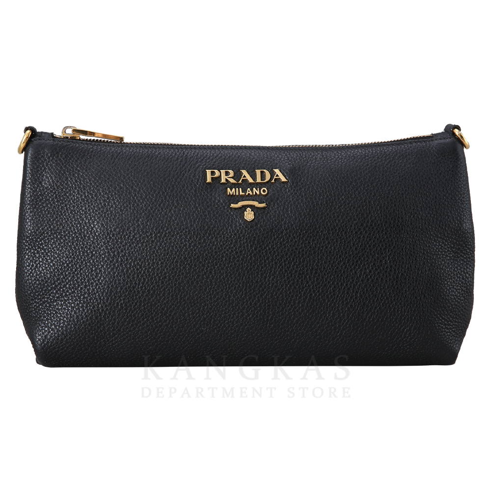 PRADA(USED)프라다 블랙 레더 크로스백