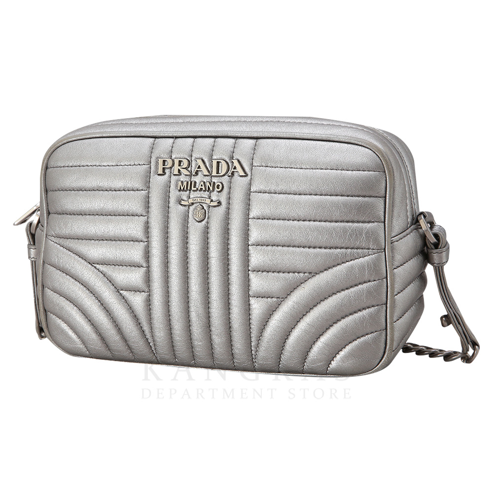 PRADA(USED)프라다 1BH083 다이아그램 카메라백