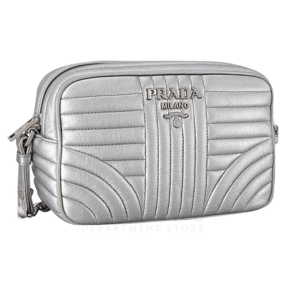 PRADA(USED)프라다 1BH083 다이아그램 카메라백