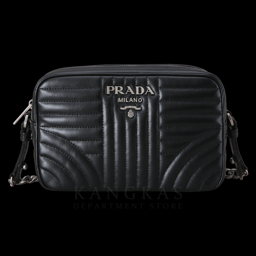 PRADA(USED)프라다 1BH083 다이아그램 카메라백