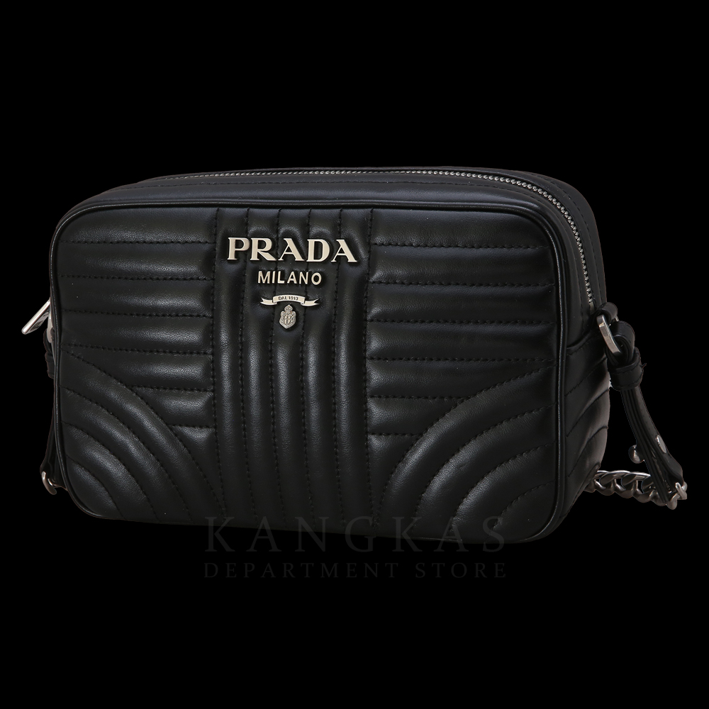 PRADA(USED)프라다 1BH083 다이아그램 카메라백