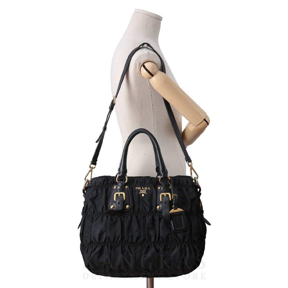 PRADA(USED)프라다 고프레 토트겸 숄더백