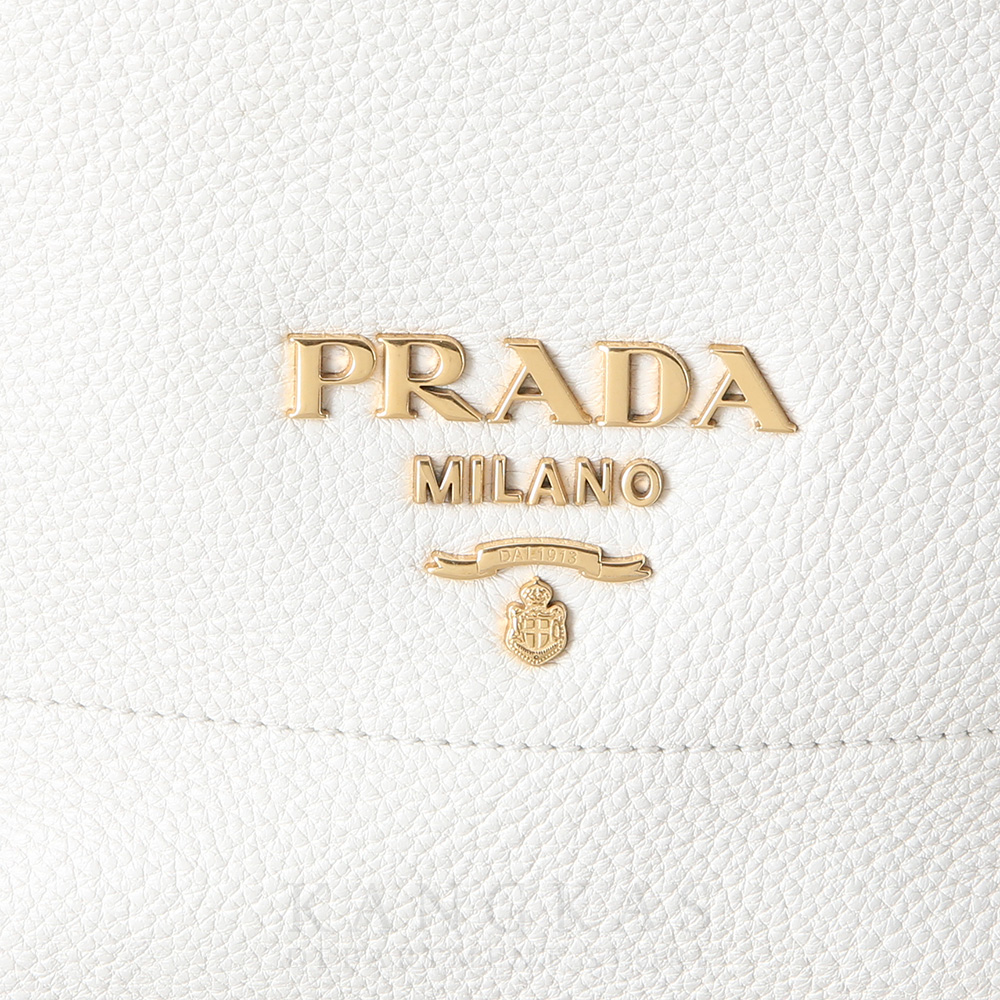 PRADA(USED)프라다 1BE018 비텔로 다이노 버킷백