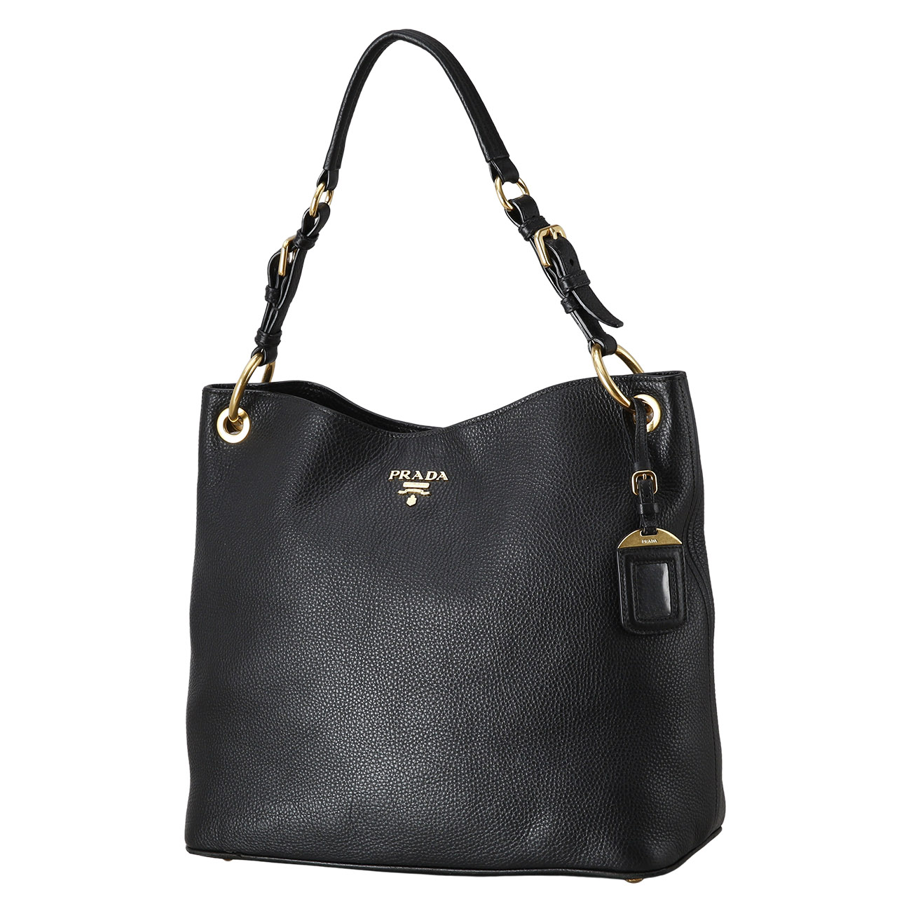 PRADA(USED)프라다 비텔로 다이노 숄더백