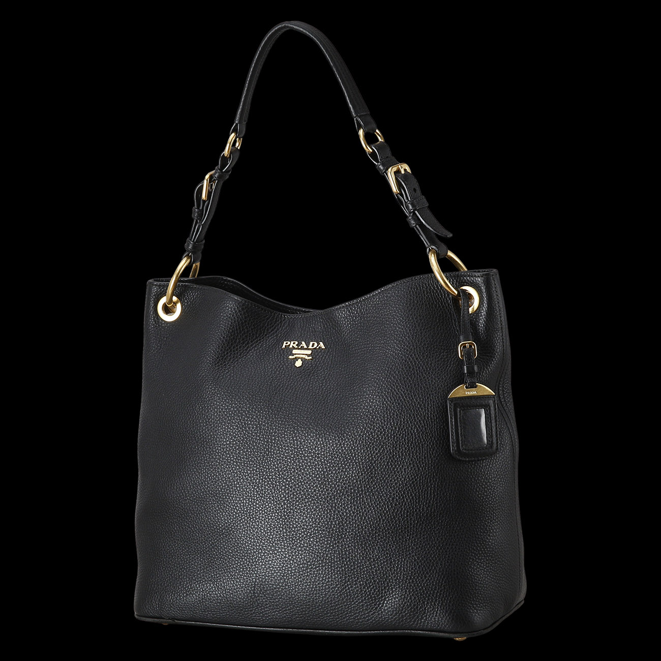 PRADA(USED)프라다 비텔로 다이노 숄더백