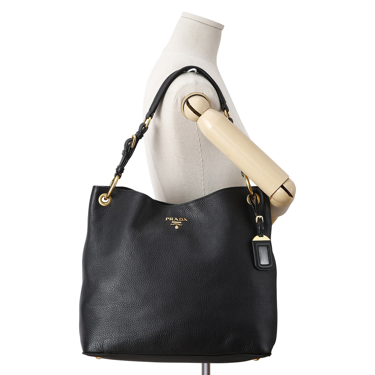 PRADA(USED)프라다 비텔로 다이노 숄더백